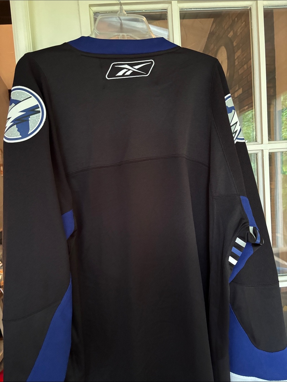 Reebok Tampa Bay Lightning Black and Blue NHL Jersey - Picture 6 of 6